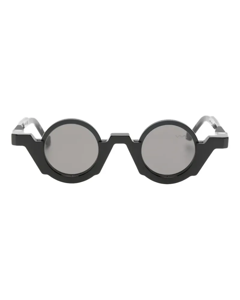 VAVA EYEWEAR Sonnenbrille mit rundem Gestell - Schwarz Schwarz