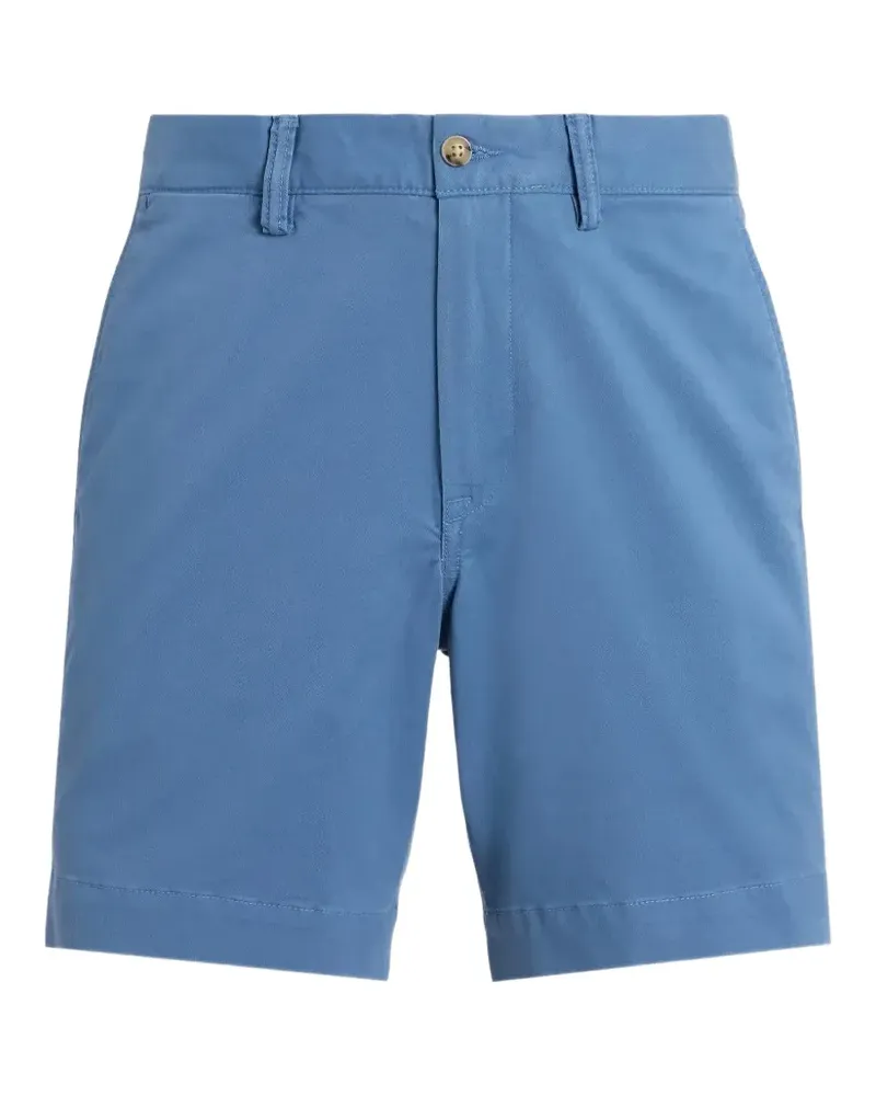 Ralph Lauren Gürtelschlaufen-Shorts mit Knopfverschluss - Blau Blau