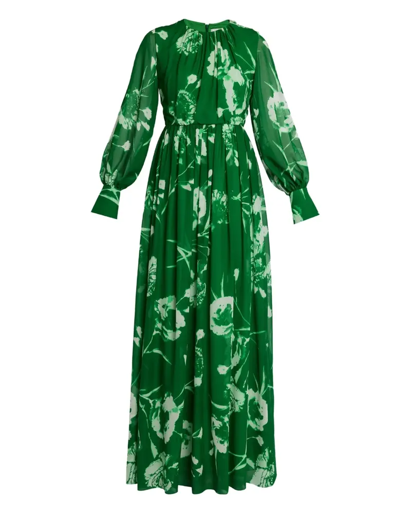 Erdem Langärmeliges Kleid - Grün Grün