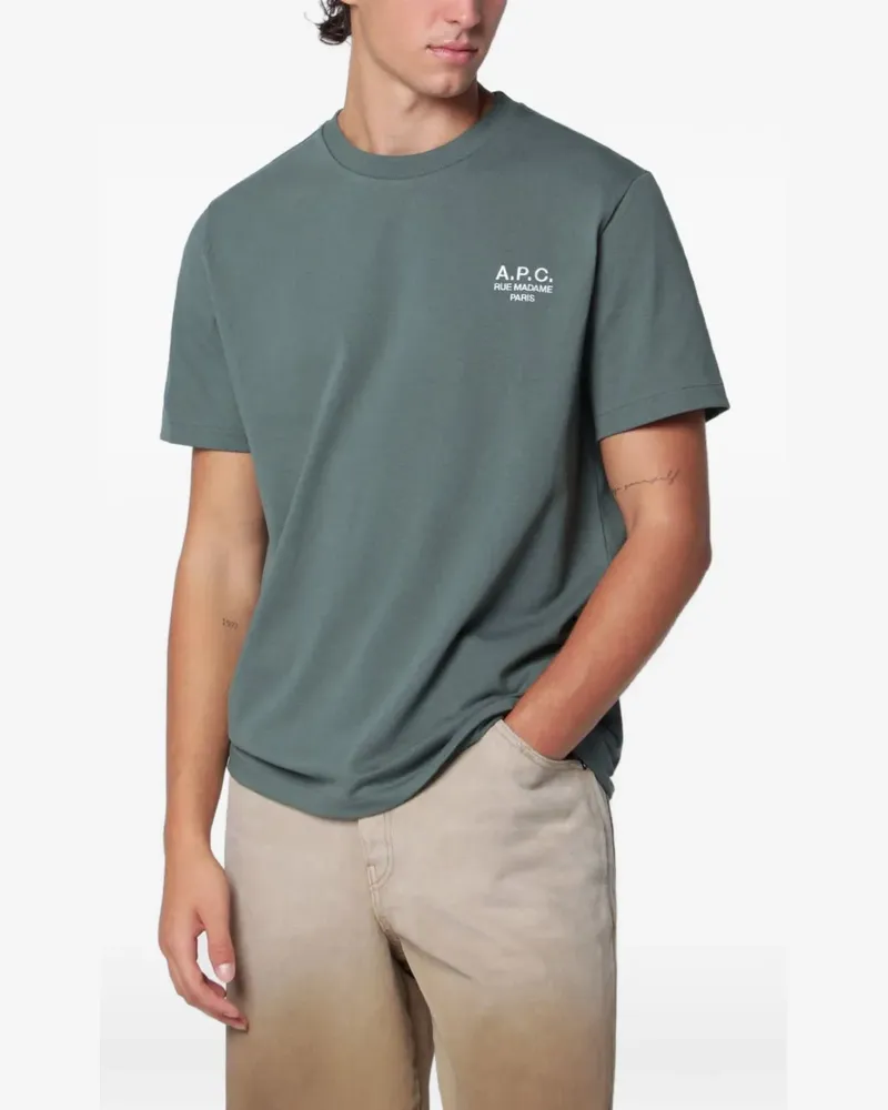 A.P.C. Rue Madame T-Shirt - Grün Grün