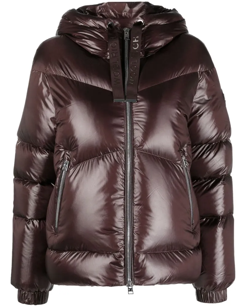 Woolrich Gefütterte Aliquippa Jacke - Braun Braun