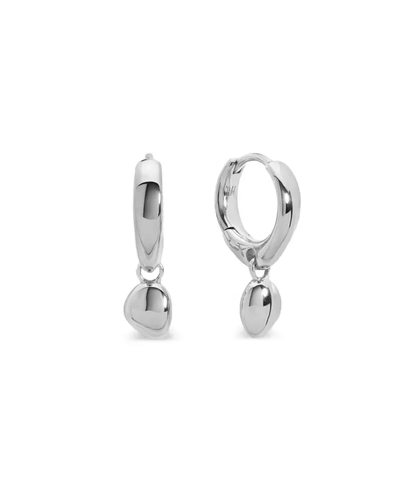 Monica Vinader Hängeohrringe - Silber Silber