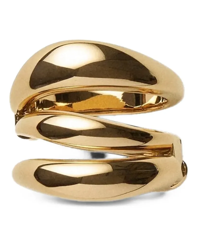 PANCONESI Blow Up Forma rings - Gold Gold
