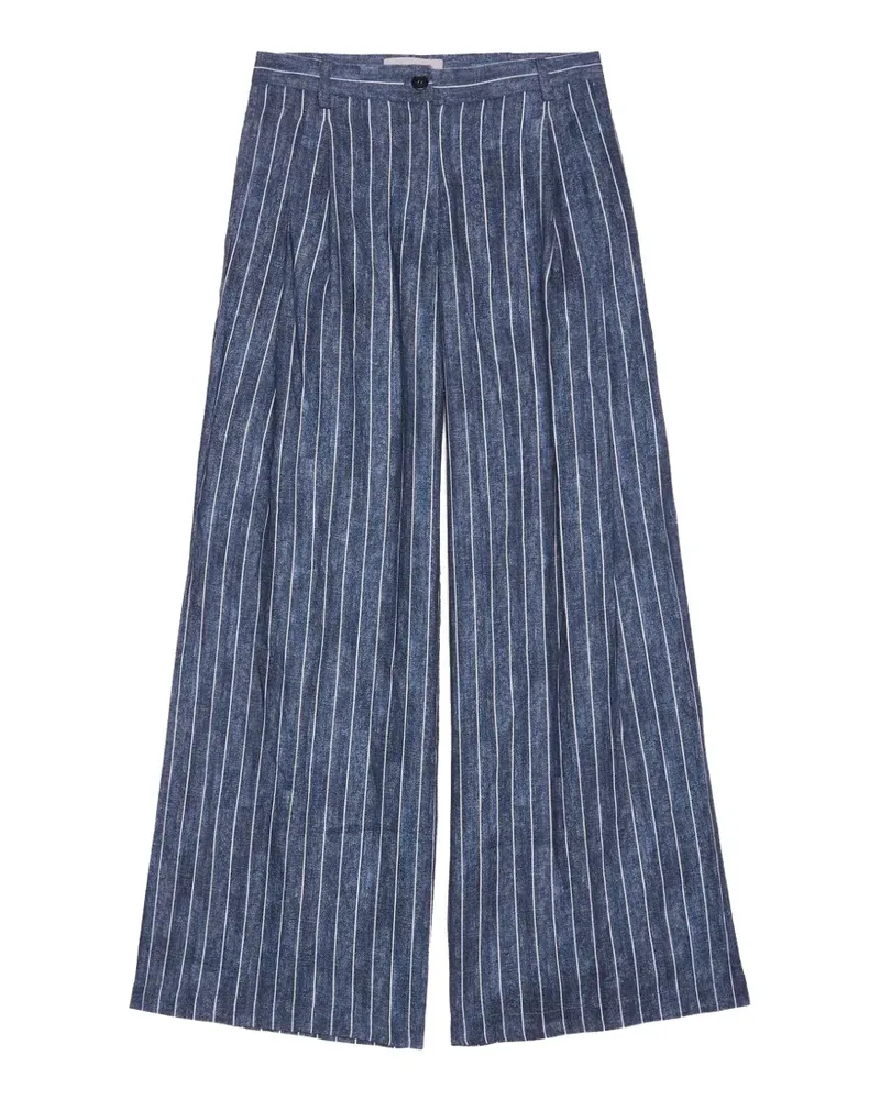 Ermanno Scervino striped trousers - Blau Blau