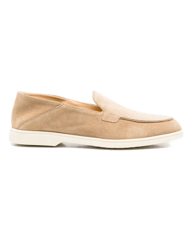 Doucal´s Peanut Loafer aus Wildleder - Nude Nude