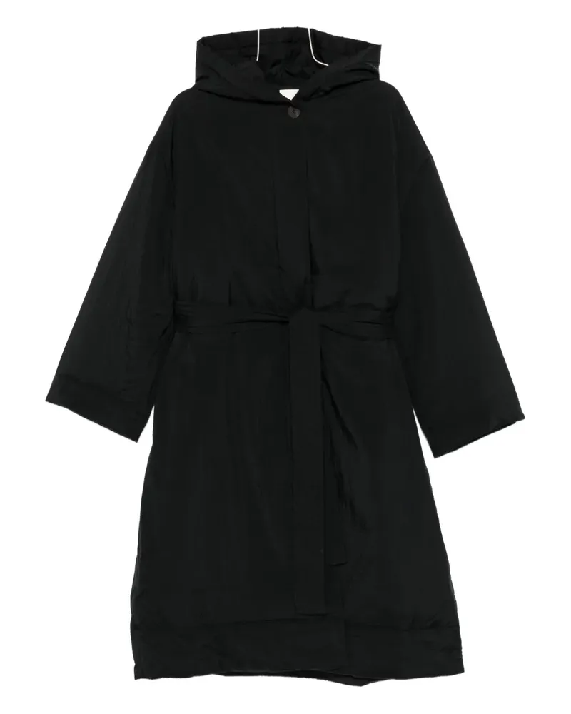 Studio Nicholson hooded belted coat - Blau Blau