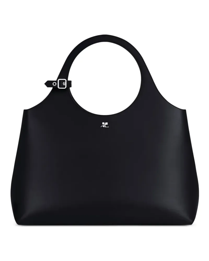 Courrèges Große Holy Day Tote Bag - Schwarz Schwarz