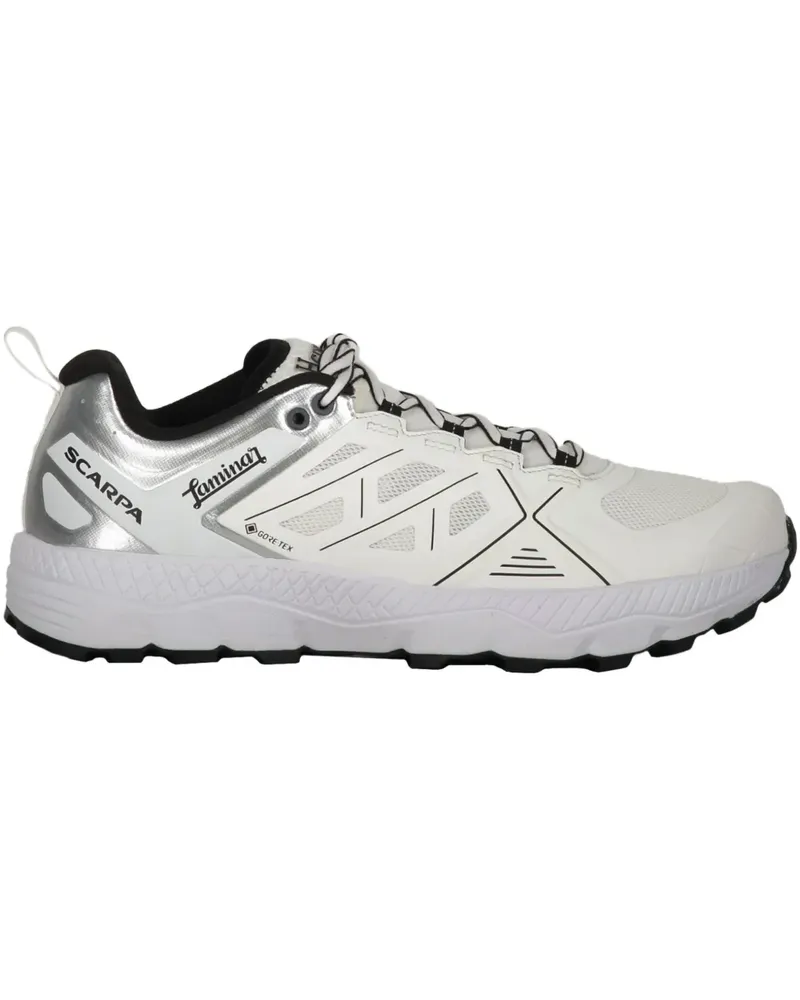 Herno Laminar Sneakers mit Kontrastdetails - Weiß Weiß