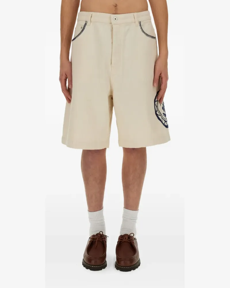 Drôle de Monsieur tailored shorts - Nude Nude