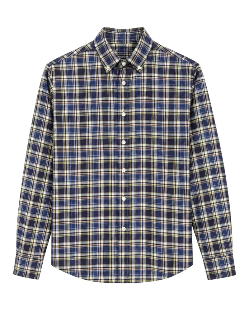 B.D. Baggies Hemd mit Karomuster - Blau Blau