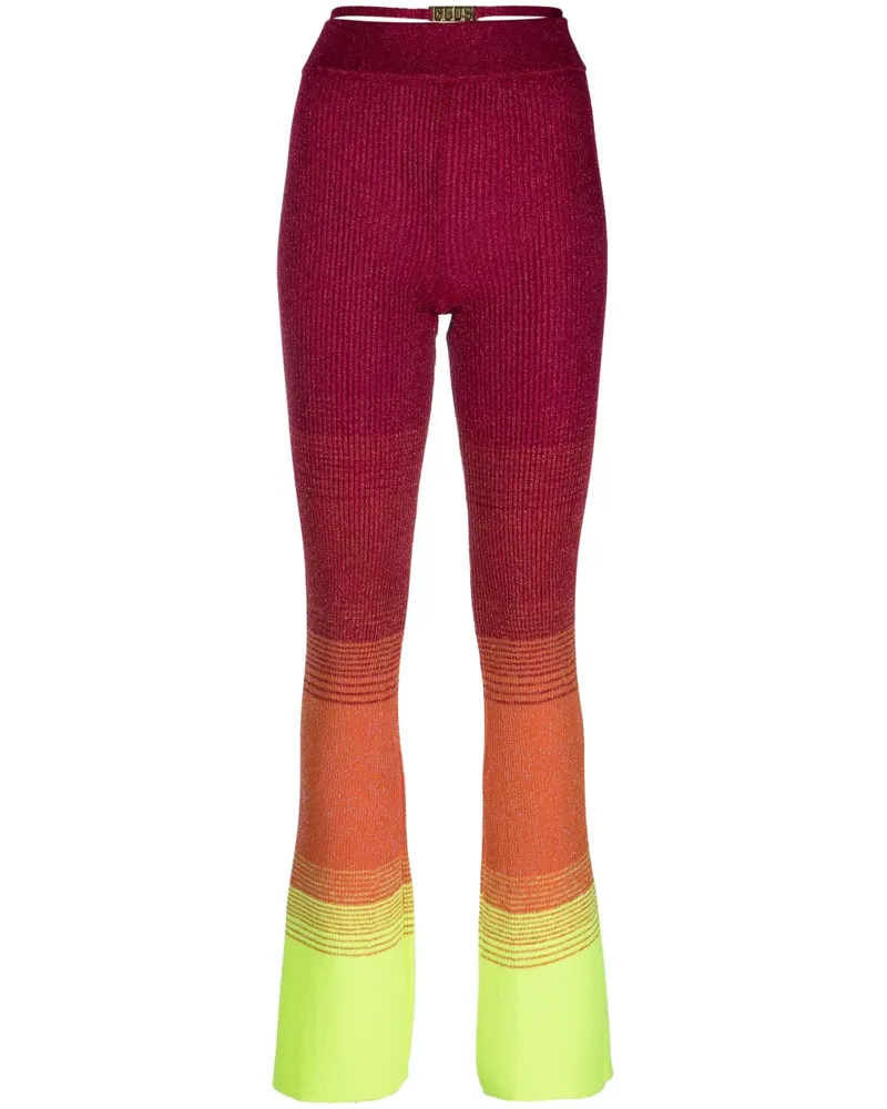 GCDS Hose mit Farbverlauf - Rosa Rosa