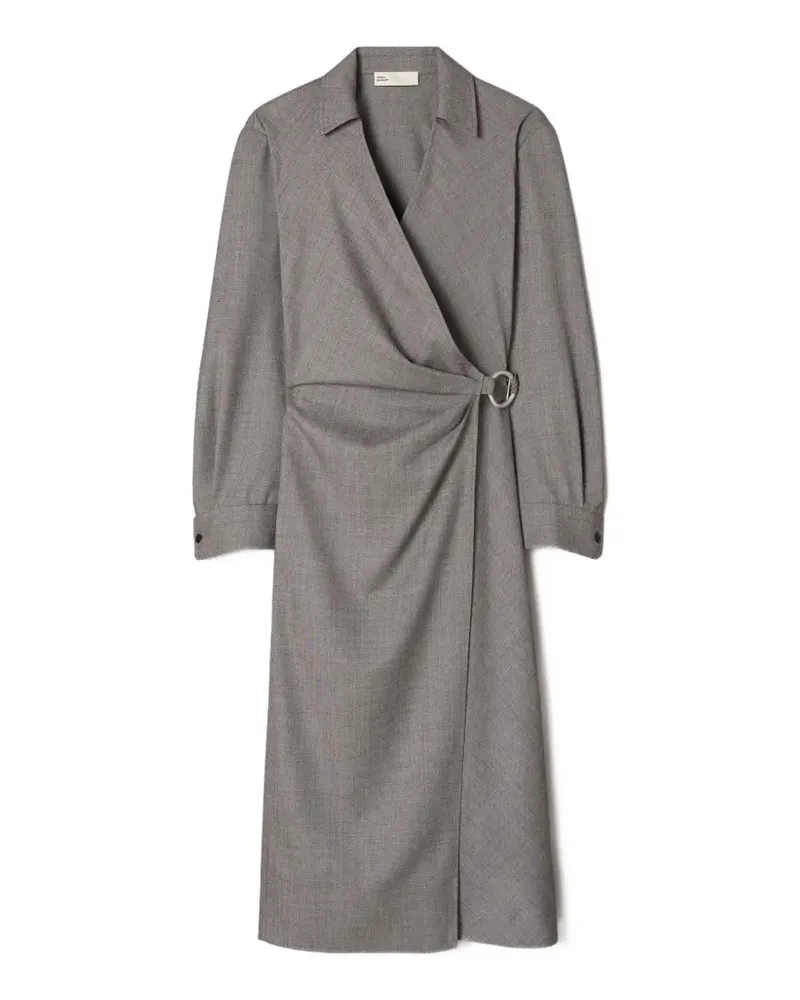 Tory Burch Gewickeltes Kleid - Grau Grau