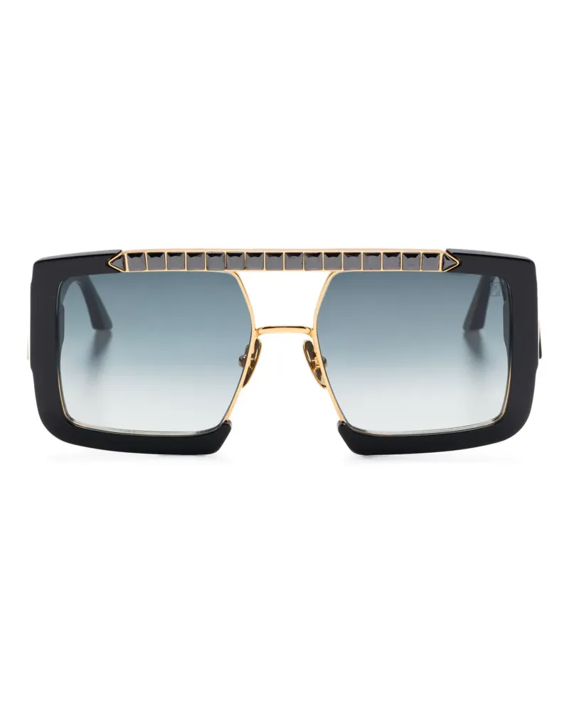 Anna-Karin Karlsson Le Swag Sonnenbrille - Schwarz Schwarz