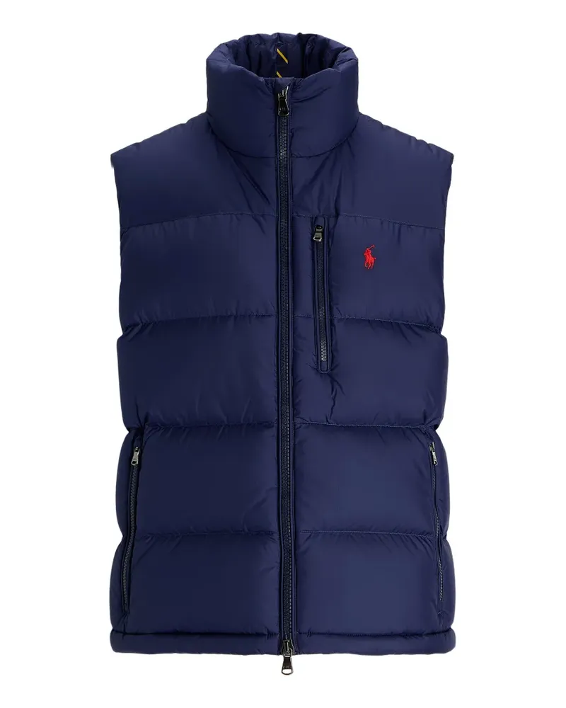 Ralph Lauren zipped sleeveless gilet - Blau Blau