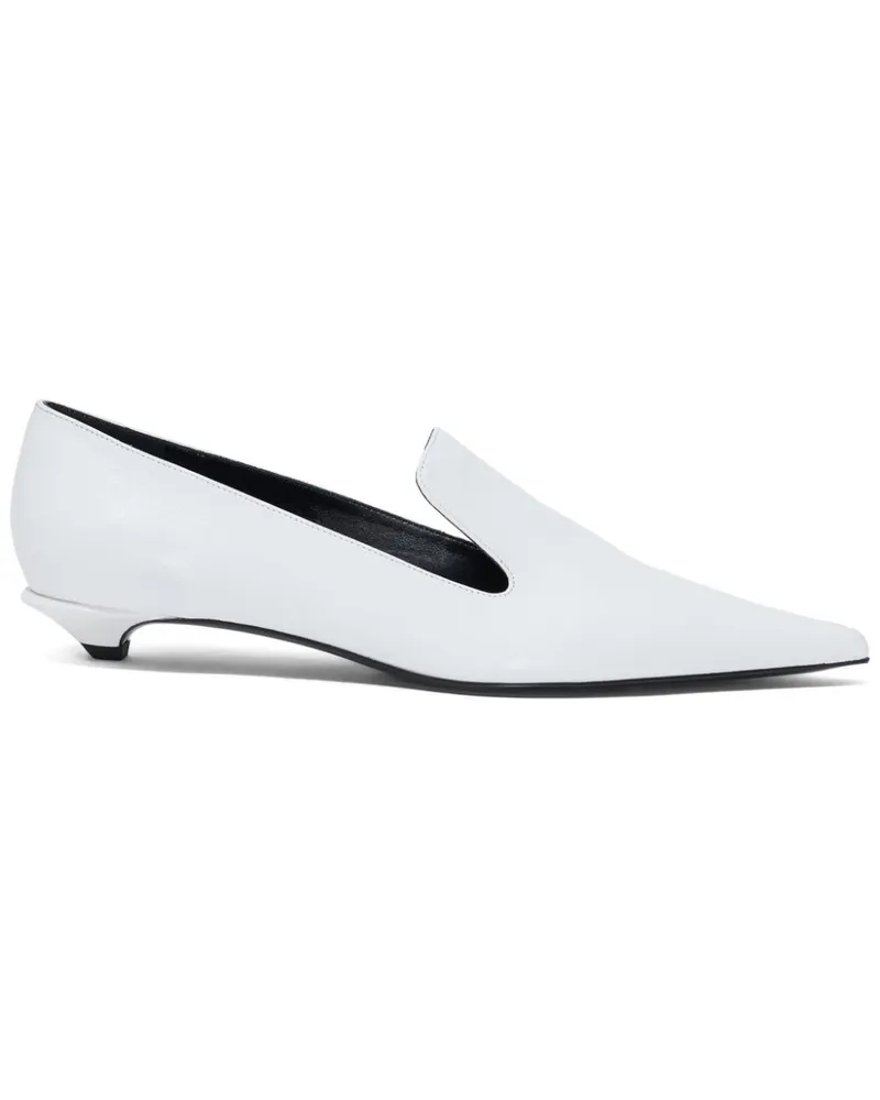 Proenza Schouler Pumps mit spitzer Kappe 20mm - Weiß Weiß