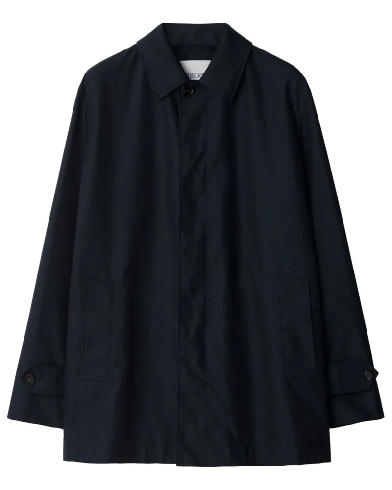 Burberry Parka mit gespreiztem Kragen - Blau Blau