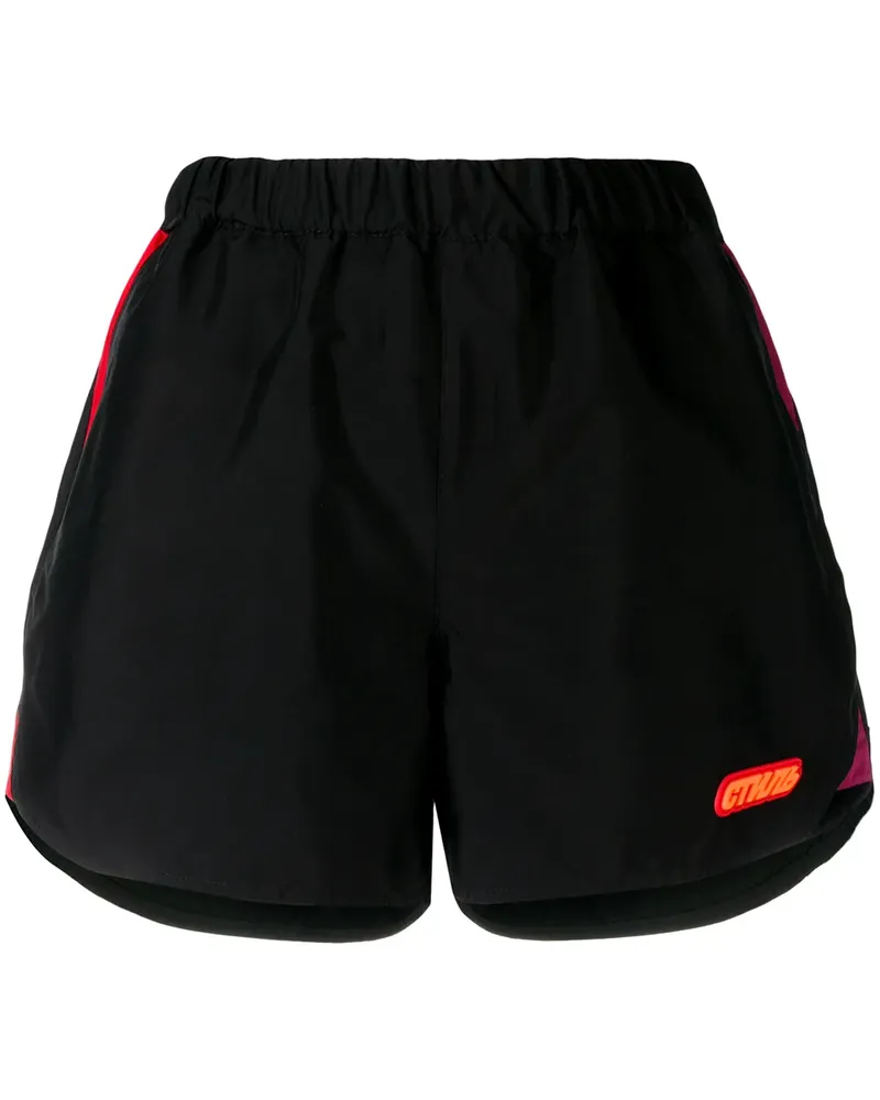 Heron Preston Shorts mit Logo-Patch - Schwarz Schwarz