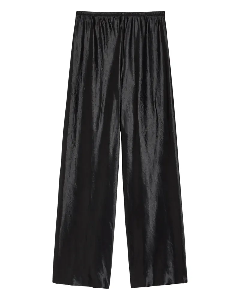 Maria Mcmanus bias-cut trousers - Schwarz Schwarz