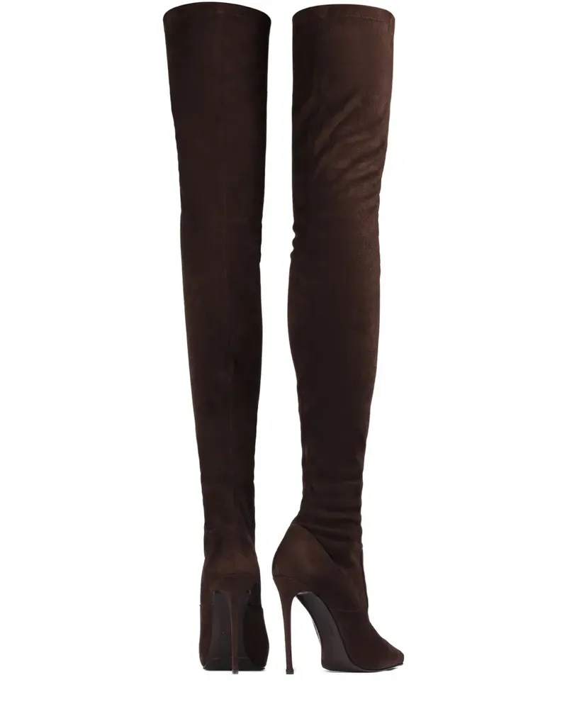 Le Silla Eva Stiefel 120mm - Braun Braun