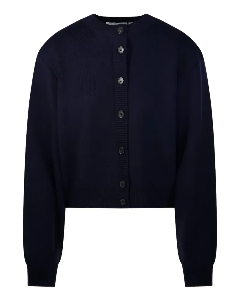 Róhe Cardigan mit Knopfverschluss - Blau Blau