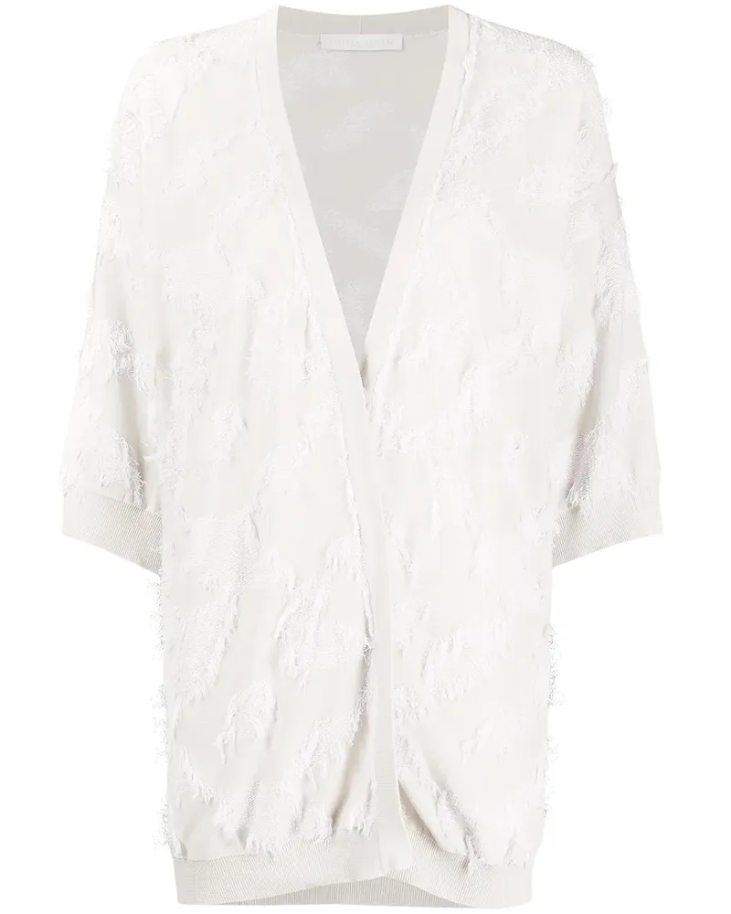 Fabiana Filippi Texturierter Cardigan - Nude Nude