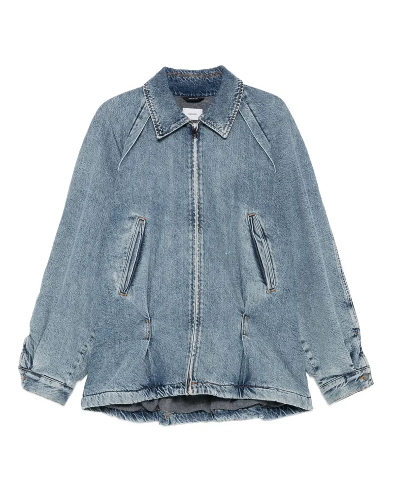 Haikure June Jeansjacke mit Reißverschluss - Blau Blau