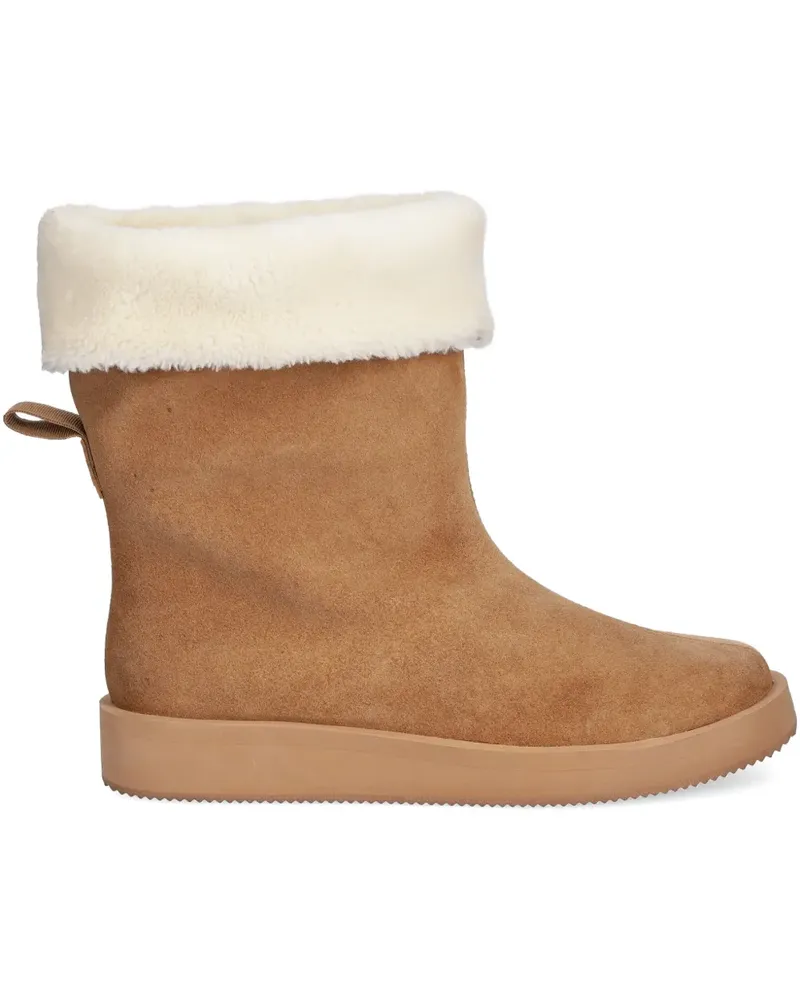 HUGO BOSS suede boots - Braun Braun