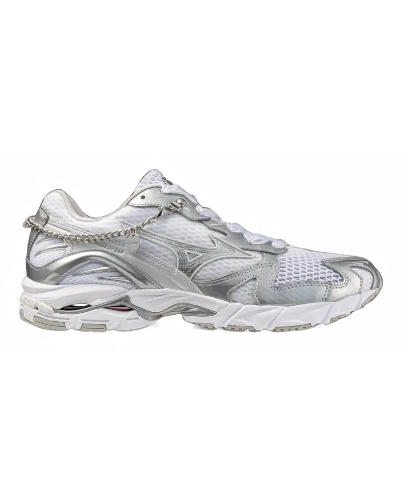 Mizuno Wave Rider 10 Jewel "CloudScape/Silver/Tradewinds" Sneakers - Weiß Weiß
