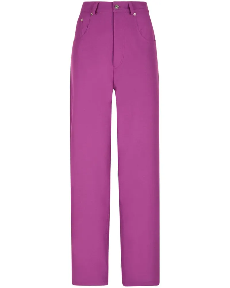Bally Gerade Taillenhose - Violett Violett