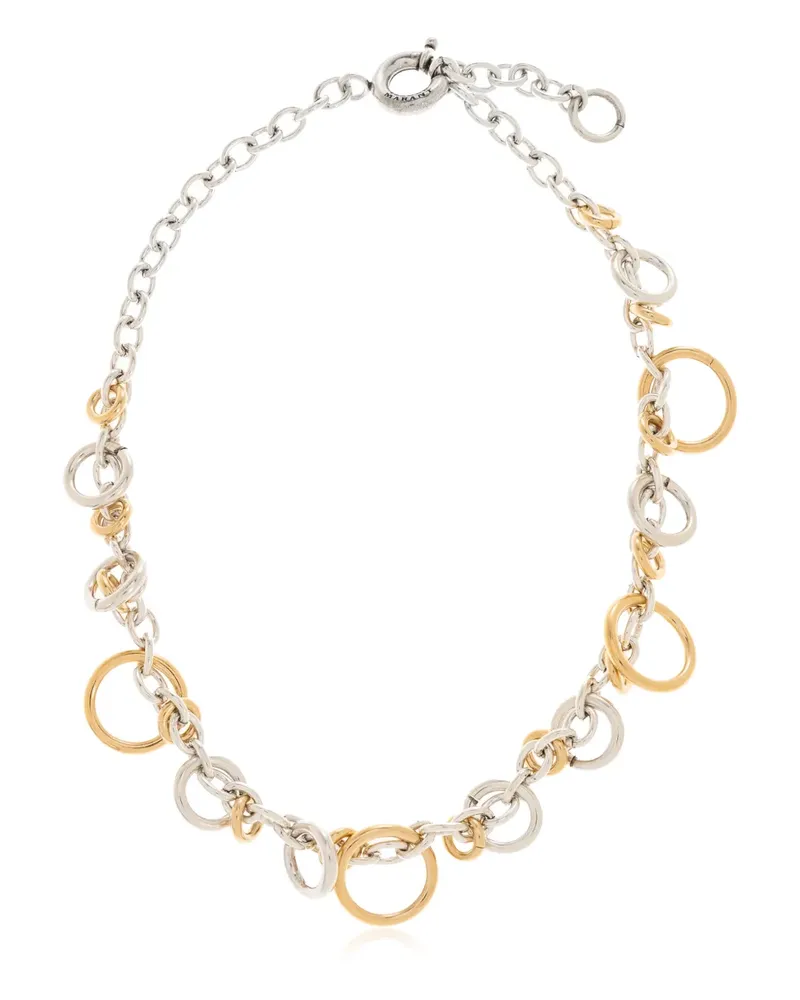 Isabel Marant ring chain necklace - Silber Silber