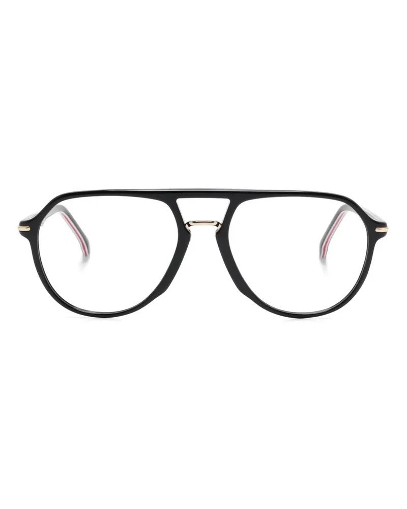 Carrera Klassische Pilotenbrille - Schwarz Schwarz