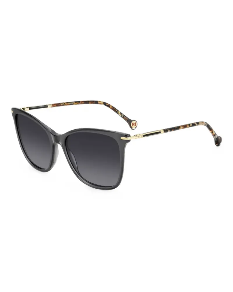 Carolina Herrera New York tortoiseshell-effect cat-eye sunglasses - Schwarz Schwarz