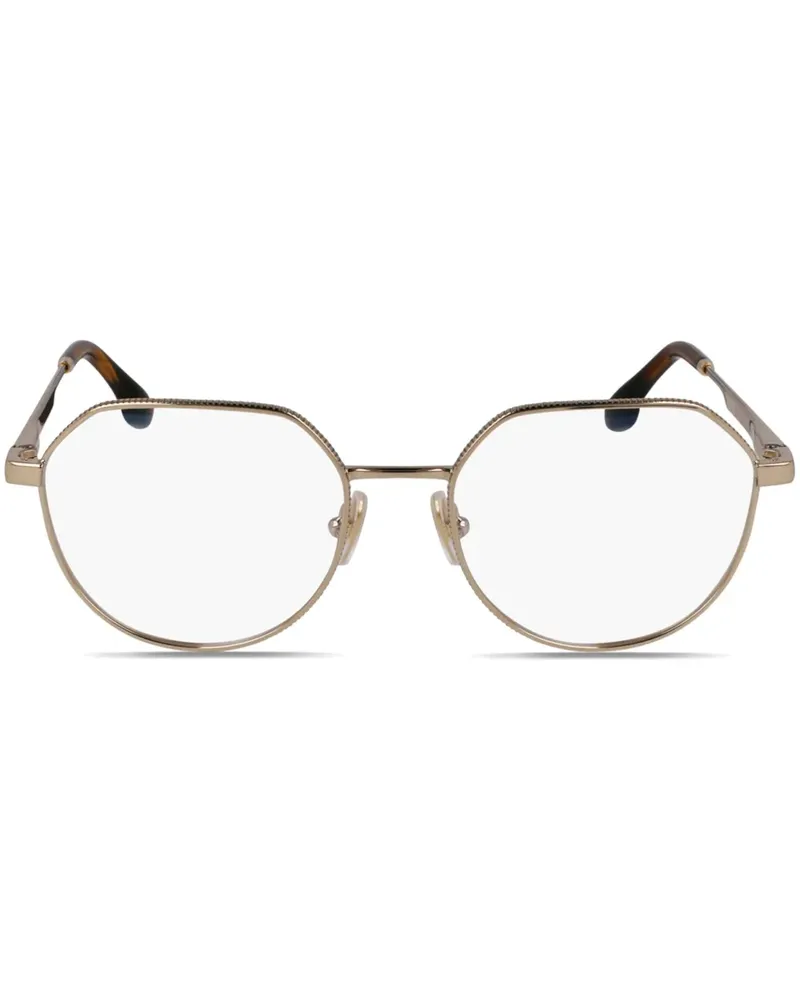 Victoria Beckham VB2135 Brille mit rundem Gestell - Gold Gold