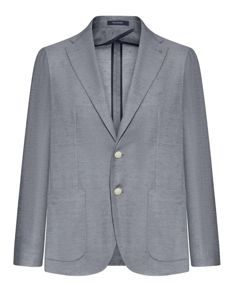 Tagliatore Einreihiges Sakko - Blau Blau