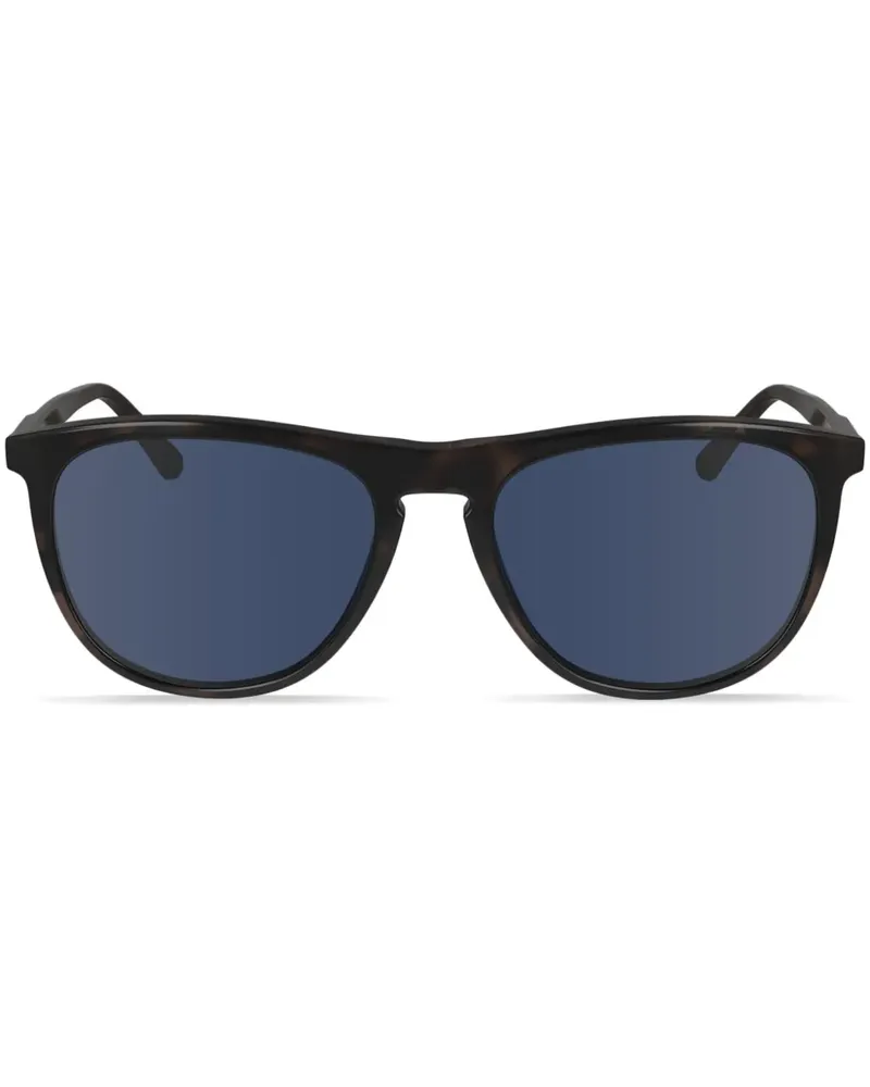 Calvin Klein Sonnenbrille mit Logo-Print - Braun Braun