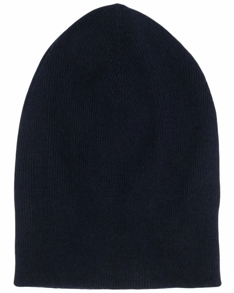 Brunello Cucinelli Gestrickte Kaschmirmütze - Blau Blau
