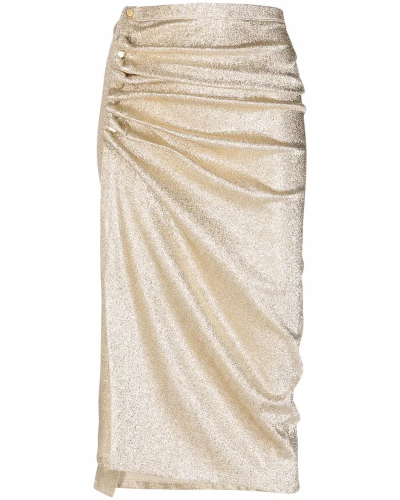 Paco Rabanne Geraffter Metallic-Rock - Gold Gold