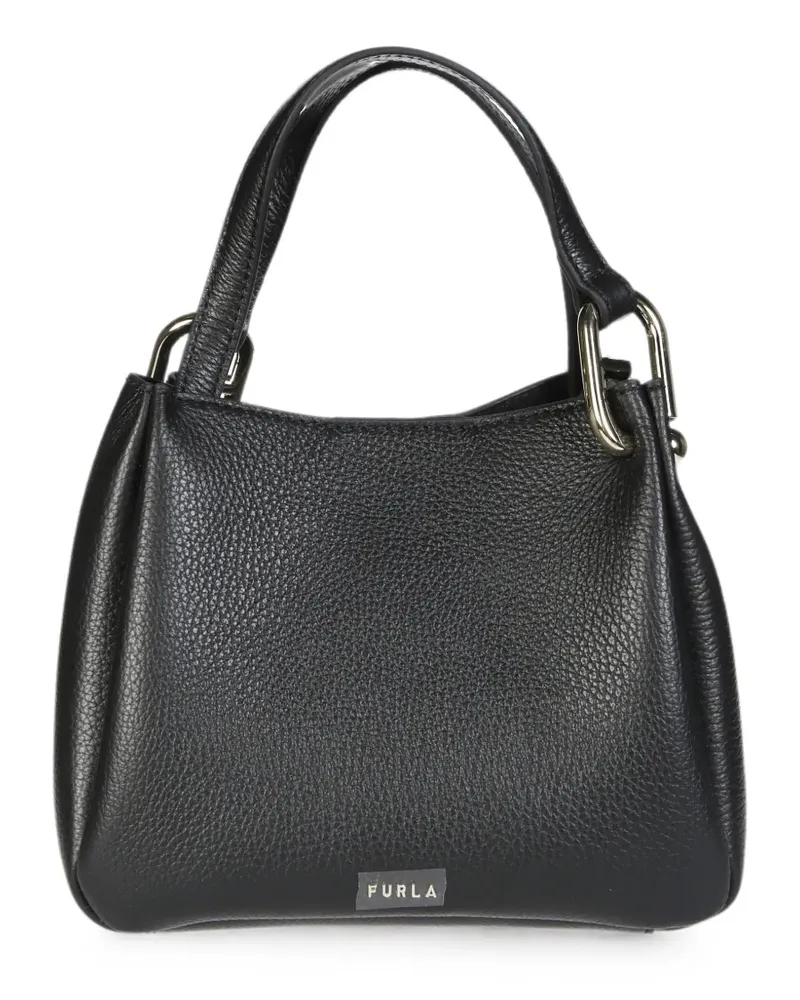Furla Nuvola mini tote bag - Schwarz Schwarz