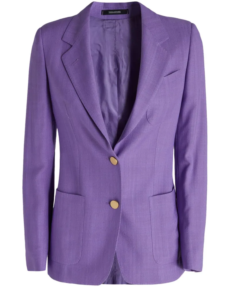 Tagliatore Einreihiges Sakko - Violett Violett