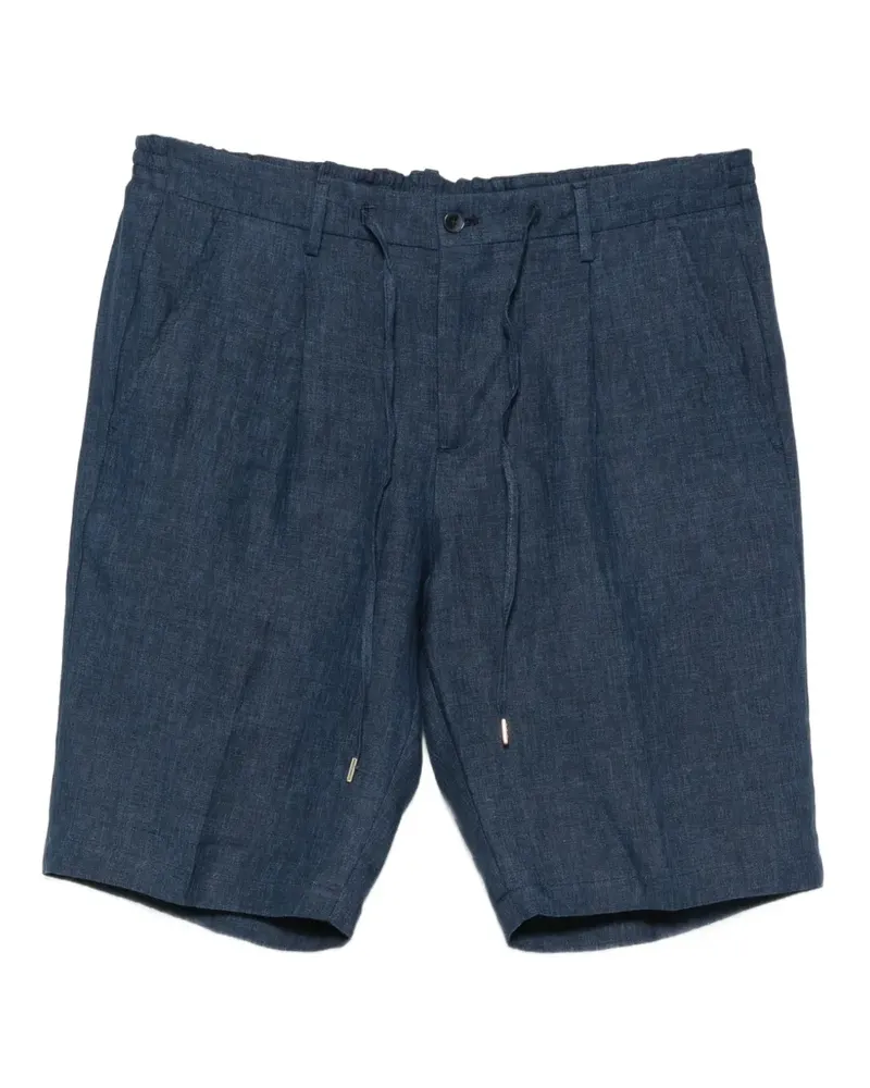 Briglia 1949 pleated chino shorts - Blau Blau