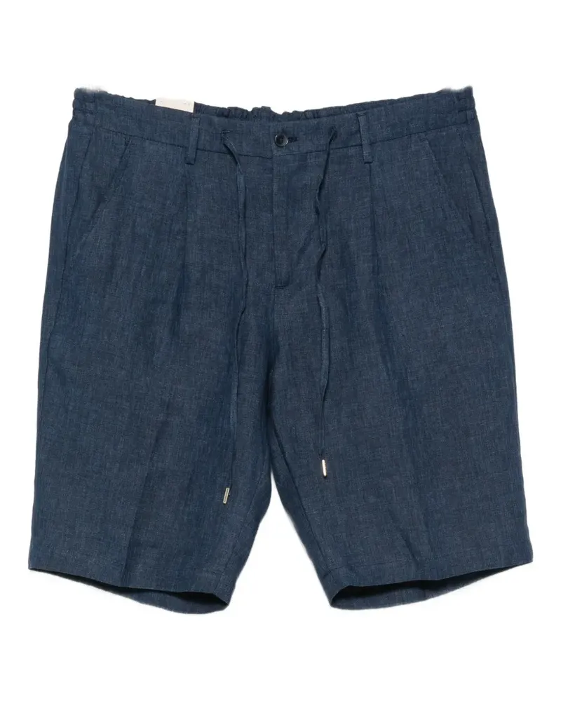 Briglia 1949 pleated chino shorts - Blau Blau