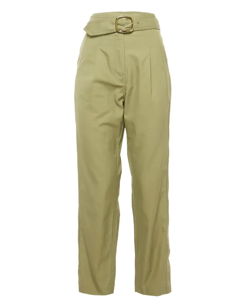 Sandro Hose mit Gürtel - Grün Grün