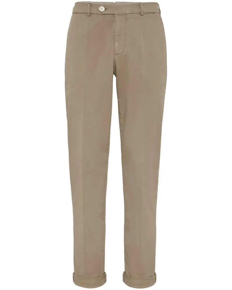 Brunello Cucinelli Klassische Hose - Nude Nude