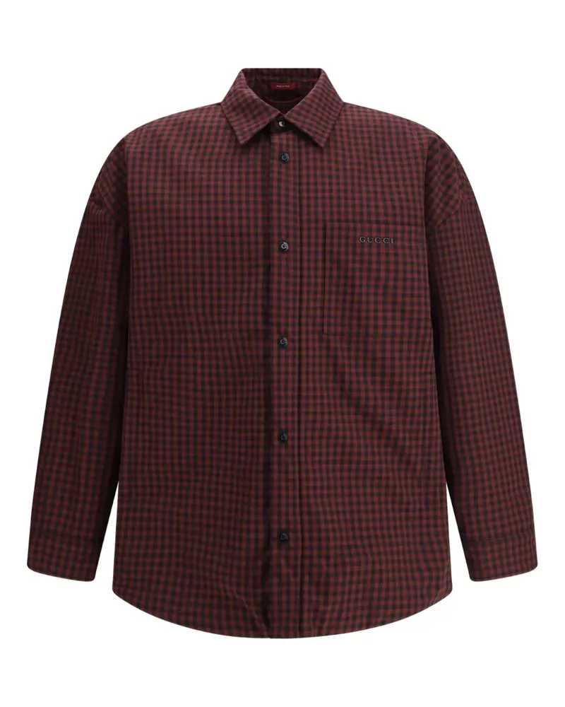 Gucci cotton overshirt - Rot Rot