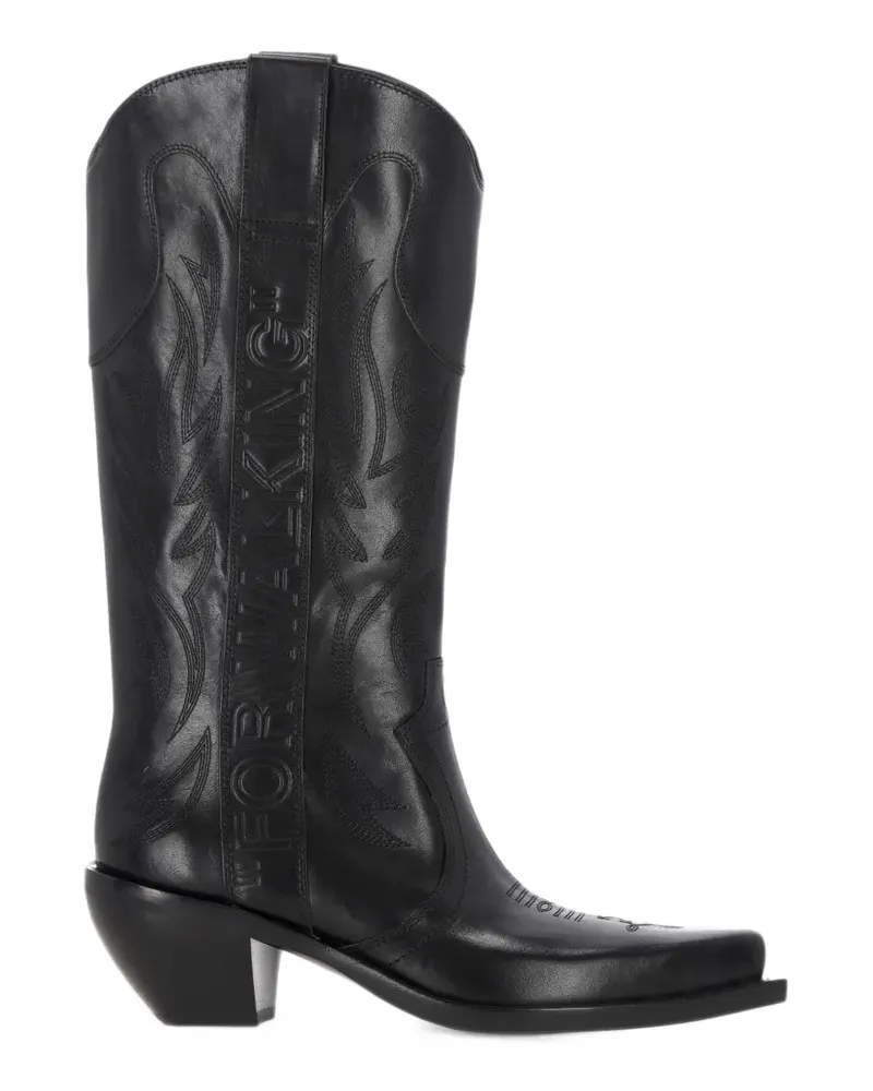 OFF-WHITE For Walking cowboy boots - Schwarz Schwarz