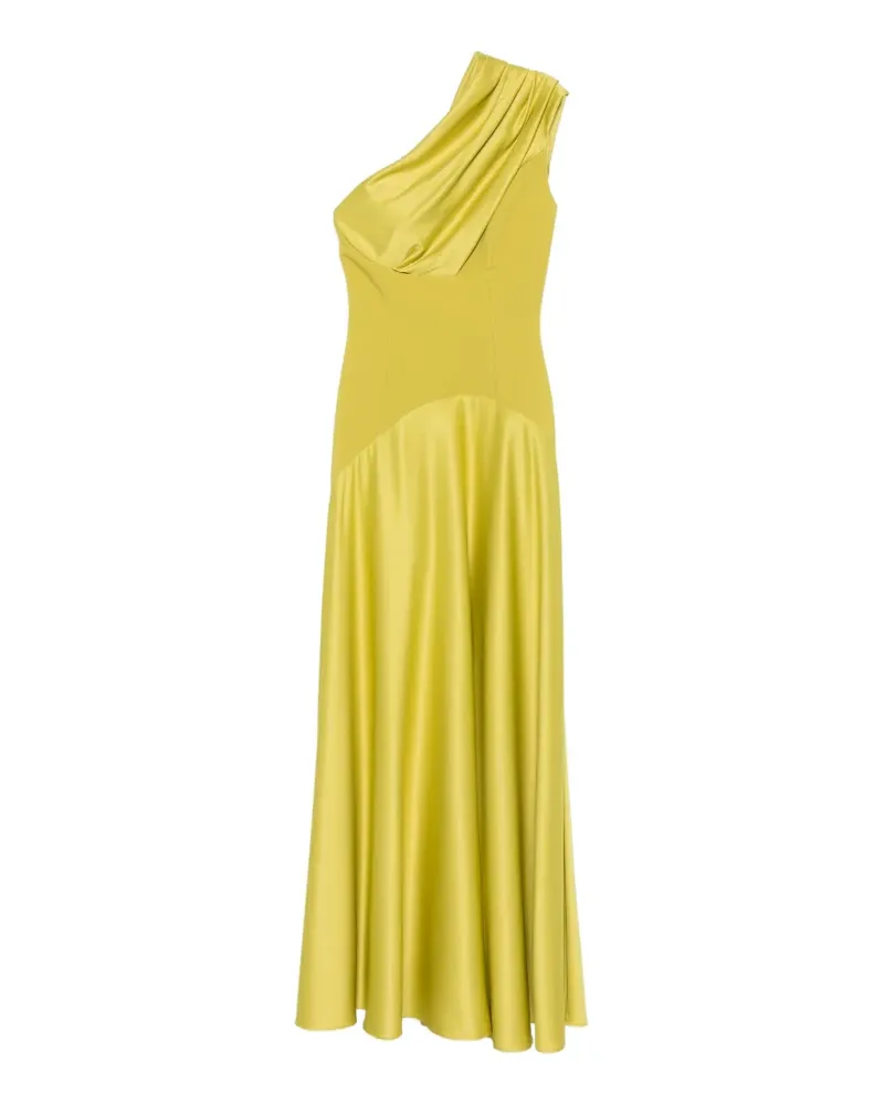 Solace London Gabriela one-shoulder maxi dress - Grün Grün