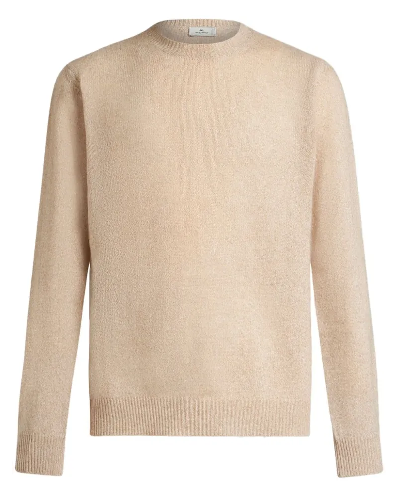 Etro Kaschmirpullover mit rundem Ausschnitt - Nude Nude