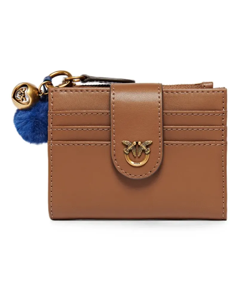 Pinko Love Birds Portemonnaie - Braun Braun