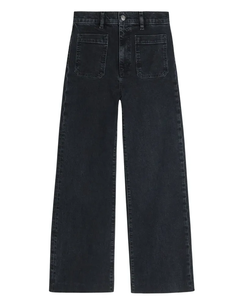 Frame Denim front-pocket denim jeans - Schwarz Schwarz