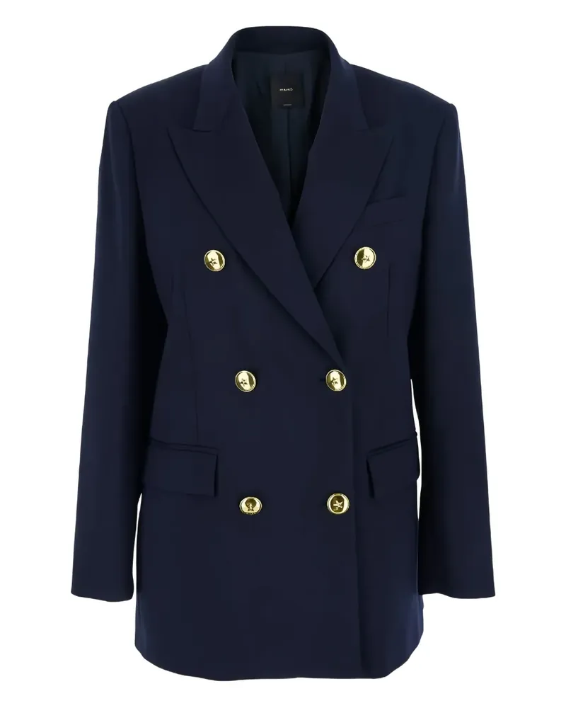 Pinko Doppelreihiger New Guinea Blazer - Blau Blau